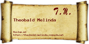 Theobald Melinda névjegykártya